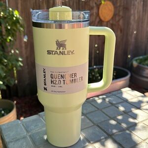 Stanley Quencher H2.0 FlowState Tumbler 40oz, Pale Lime